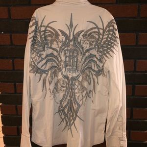 Roar button down shirt.